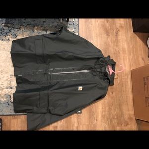 Carhartt men’s rain jacket xl tall